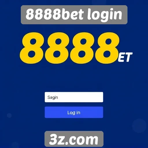 Funcionalidades do site 8888bet login